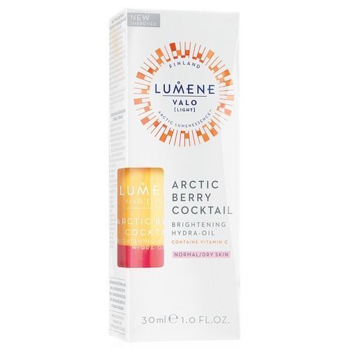 Lumene Valo Arctic Berry Cocktail Brightening Hydra-Oil Contains Vitamin C  Придающий сияние коктейль для лица с витамином С
