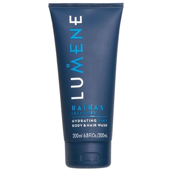 Lumene For Men Raikas Hydrating 2 In 1 Body & Hair Wash  Увлажняющее очищающее средство 2 в 1 для тела и волос