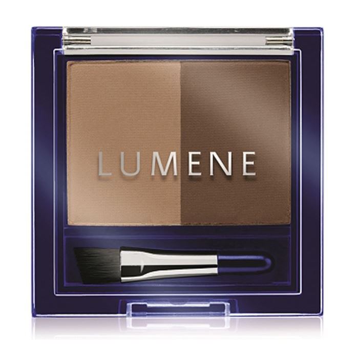 Lumene Make Up Blueberry Long-Wear Eyebrow Powder Устойчивые тени для бровей