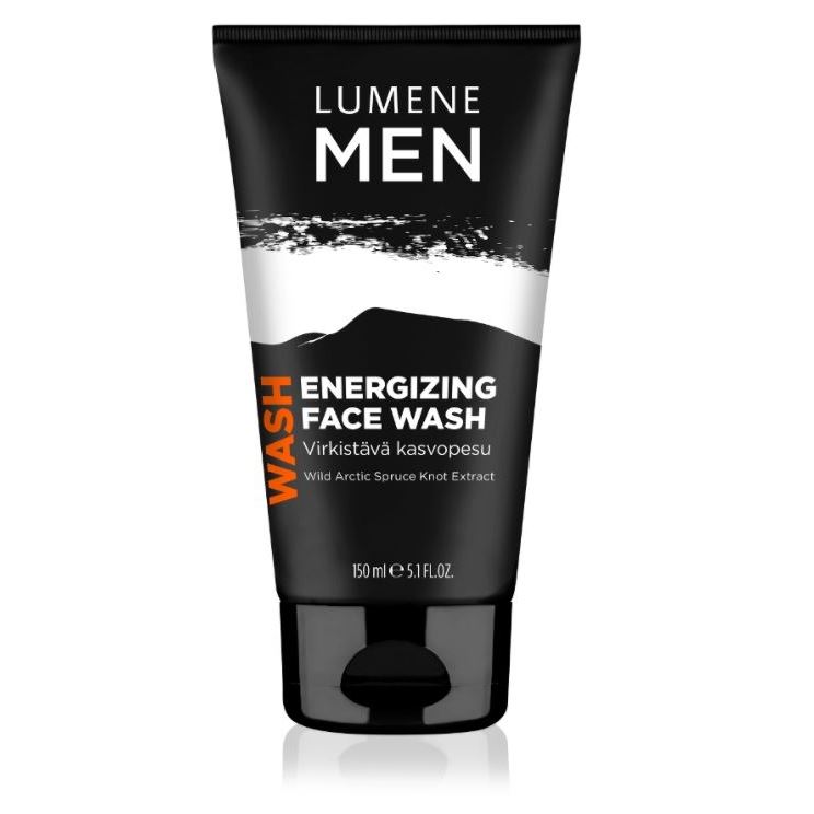 Lumene For Men Wash Energizing Face Wash Men Sensitive  Энергетическое средство для умывания