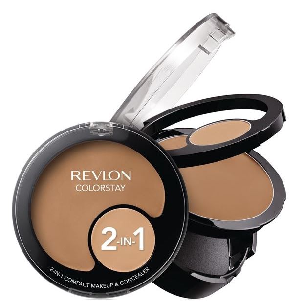 Revlon Make Up Colorstay 2-In-1 Compact Makeup & Concealer Компактное средство 2 в 1: тональная основа и консилер