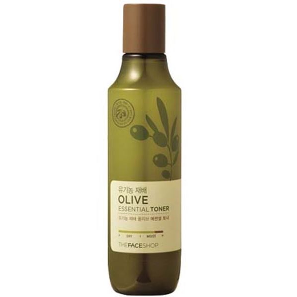 The Face Shop Face Care Olive Essential Toner Увлажняющий тонер для лица  с органическим маслом оливы