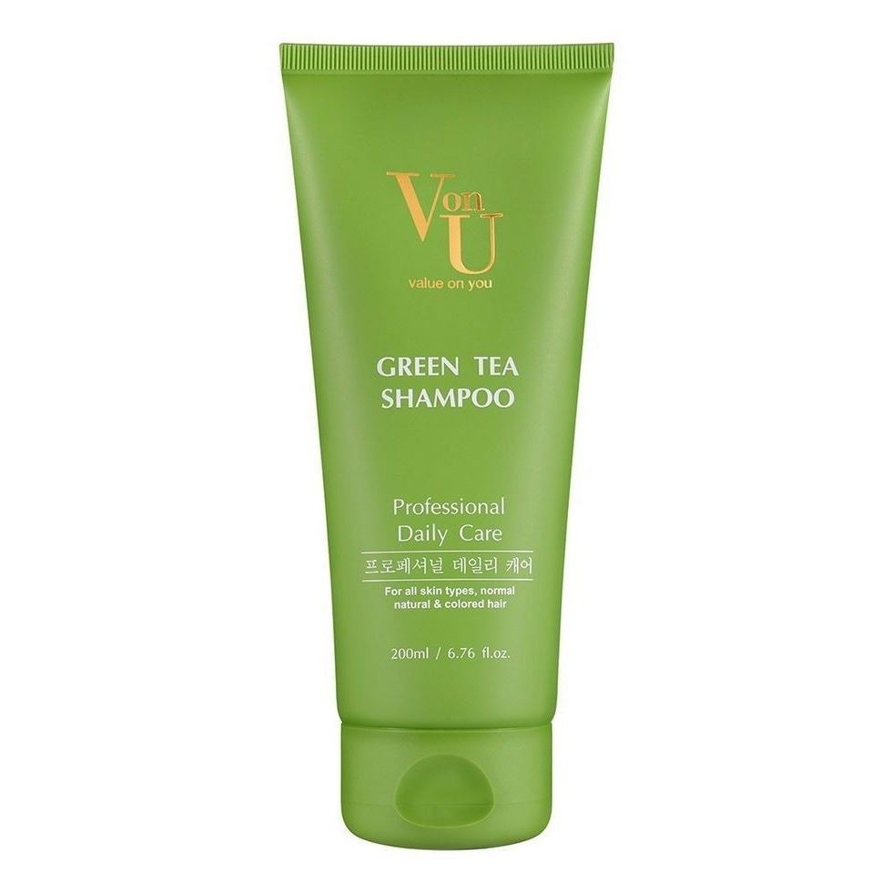 Von-U Уход за волосами Green Tea Shampoo  Шампунь для волос с зеленым чаем