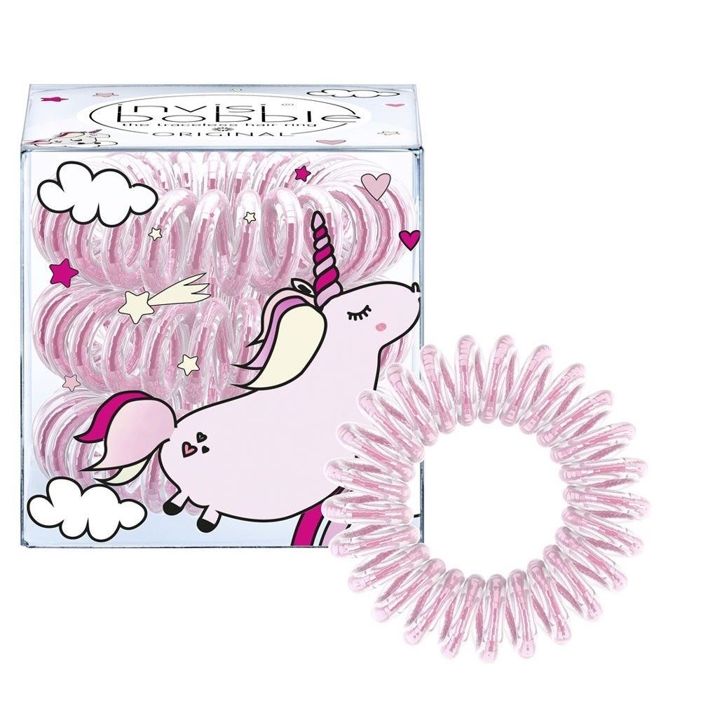 Invisibobble Резинки для волос Original Unicorn Elly Резинка-браслет для волос 