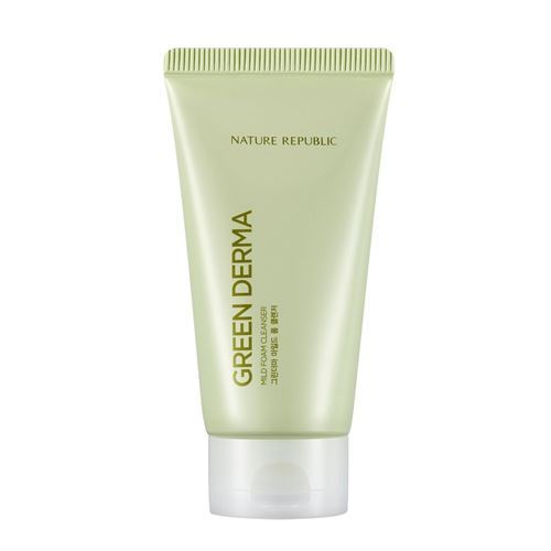Nature Republic Cleanse Green Derma Mild Foam Cleanser  Пенка для умывания для чувствительной кожи