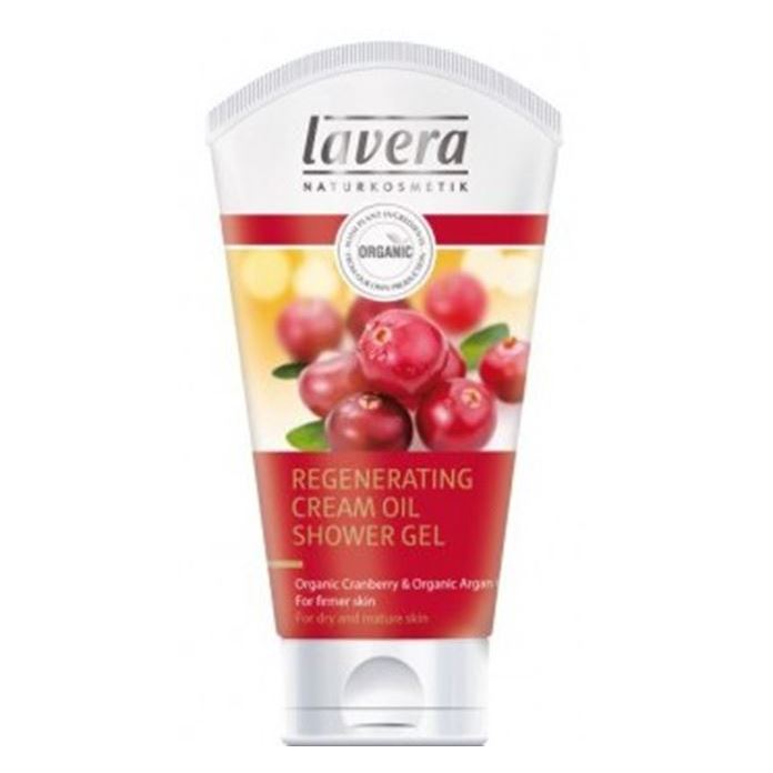 Lavera Body SPA Regenerating Cream Oil Shower Gel  БИО крем-гель для душа регенерирующий Аргана и Клюква