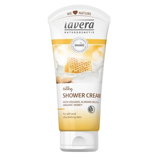Lavera Body SPA Silky Shower Cream With Organic Almond Milk & Organic Honey БИО крем-гель для душа Миндальное молочко и Мед