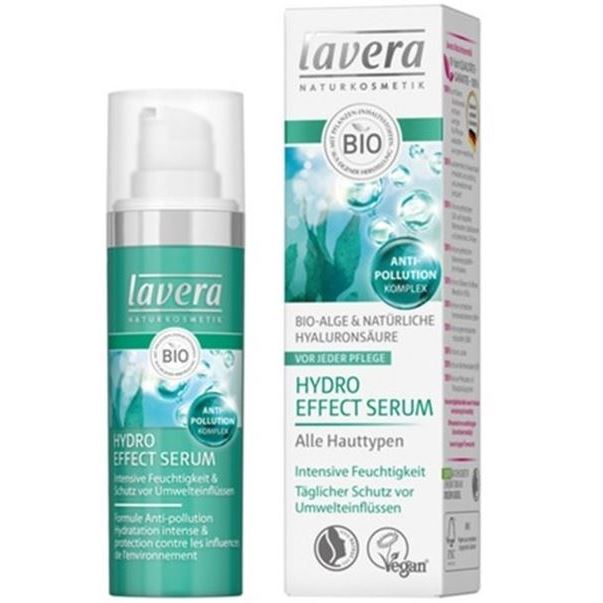 Lavera Faces  Hydro Effect Serum БИО сыворотка для лица Гидро эффект