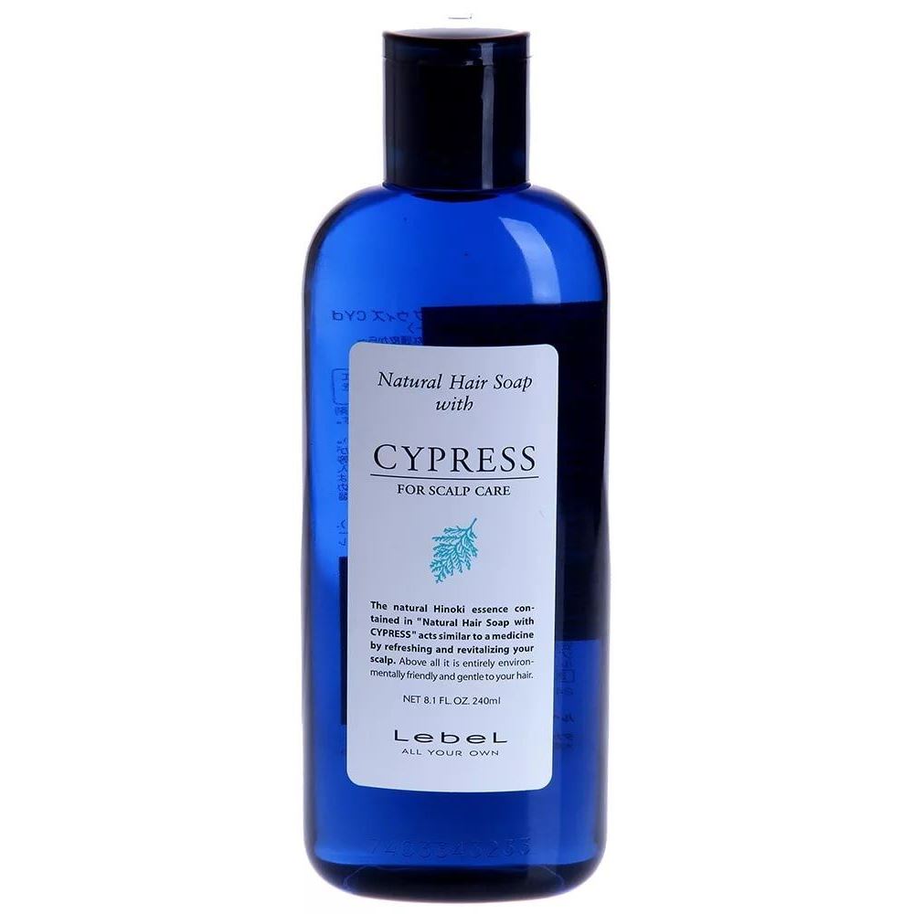 Lebel Cosmetics Natural Hair Soap With Cypress Шампунь Кипарис для сухой чувствительной кожи головы SPF 15