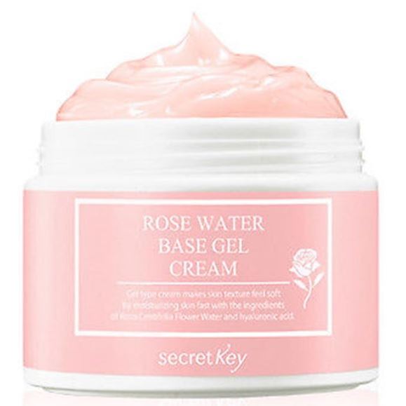 Secret Key Face Care Rose Water Base Gel Cream Гель крем с экстрактом розы