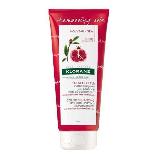 Klorane Your Hair Шампунь Гранат Против Потери Цвета Волос Color Enhancing Anti-Fade Shampoo with Pomegranate