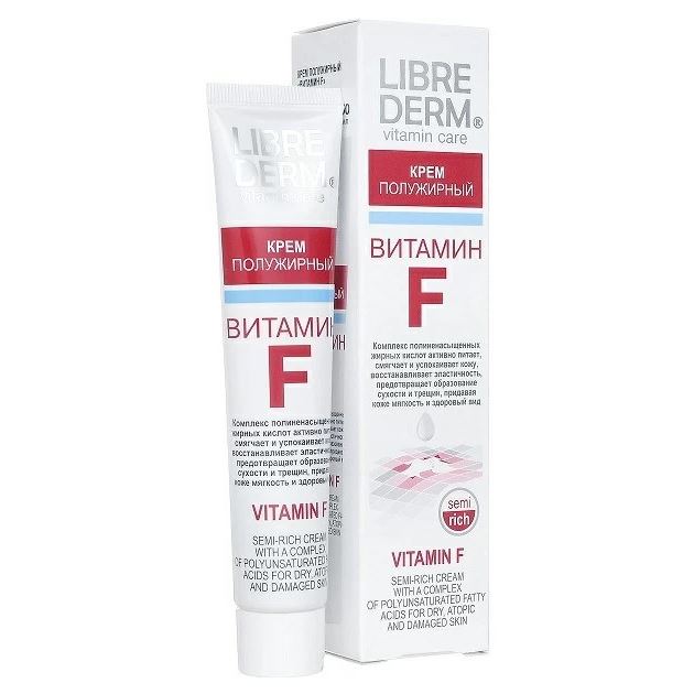 Librederm Витамин F Vitamin F Cream Semi-Rich Крем полужирный