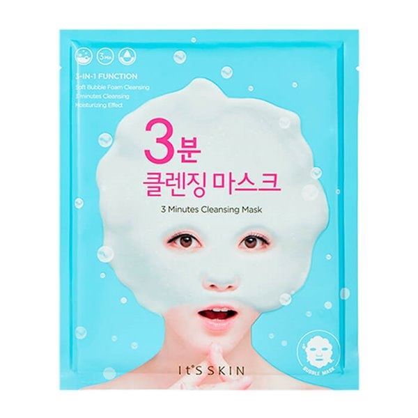It s Skin Mask 3 Minutes Cleansing Mask Кислородная очищающая тканевая маска "3 минуты"