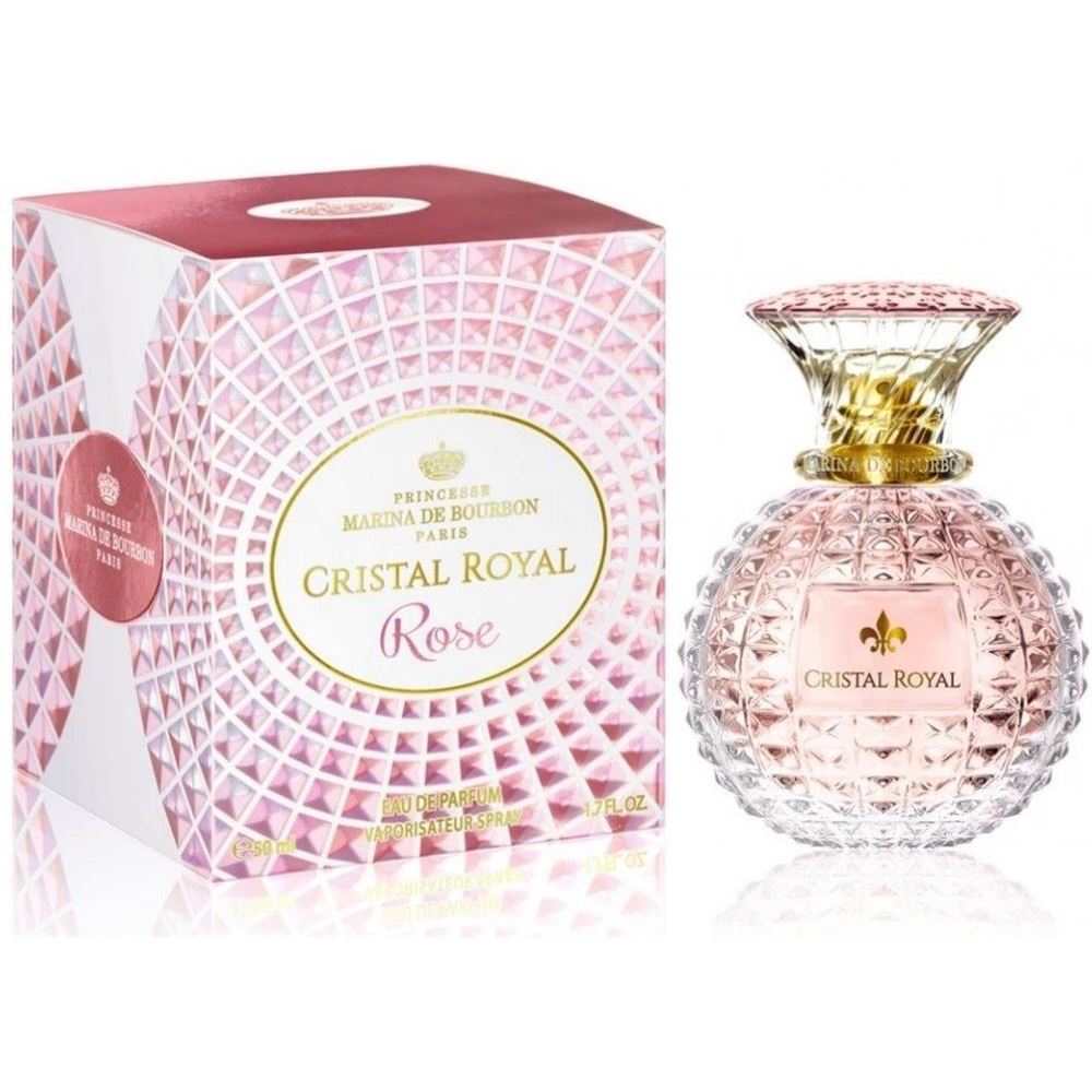 Marina de Bourbon Fragrance Princesse Marina De Bourbon Paris Cristal Royal Rose Нежный, женственный и страстный фланкер первого аромата «Кристал Рояль»