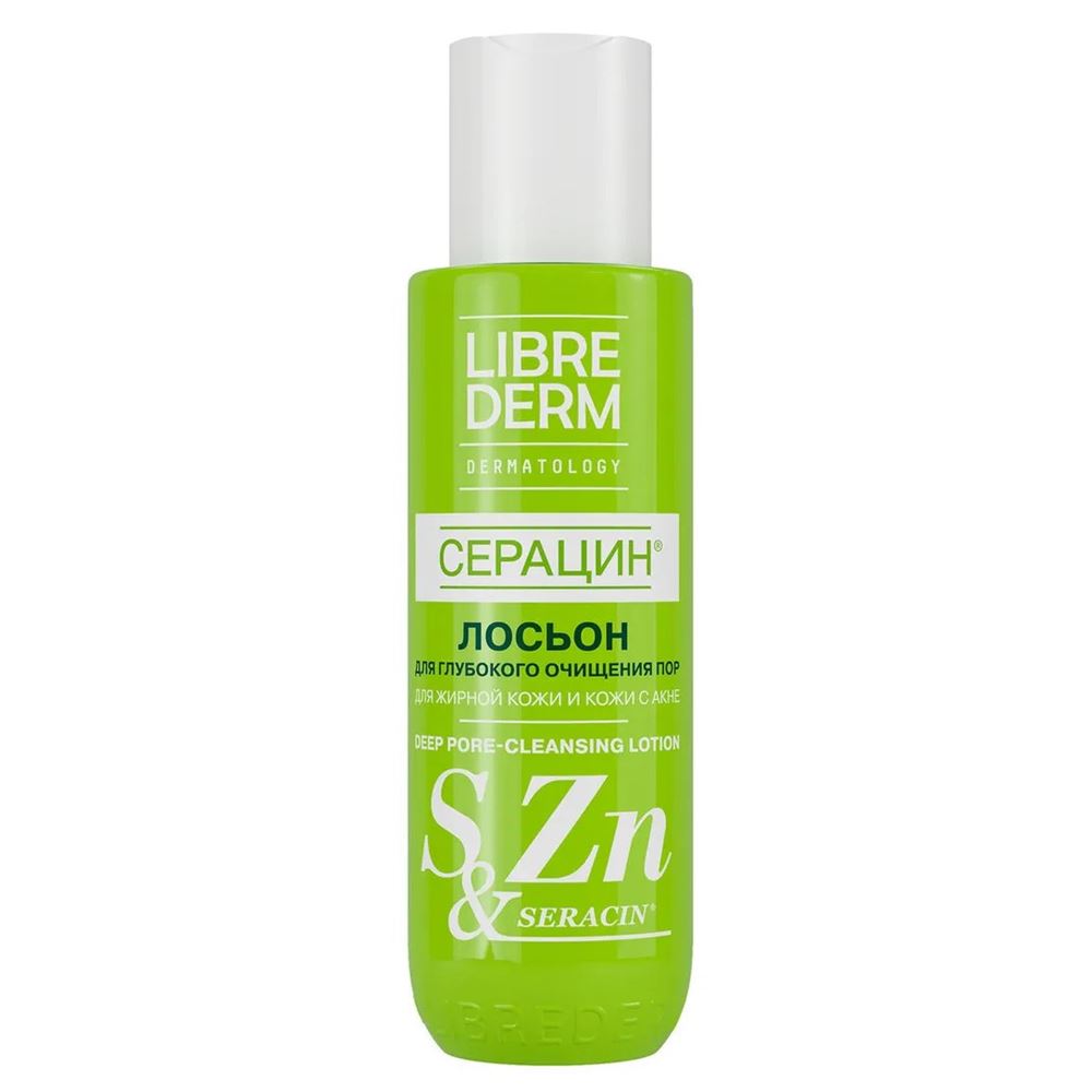 Librederm Серацин Deep Pore-Cleansing Lotion For Oily And Acne-Prone Skin Лосьон для глубокого очищения пор для жирной кожи и кожи с акне