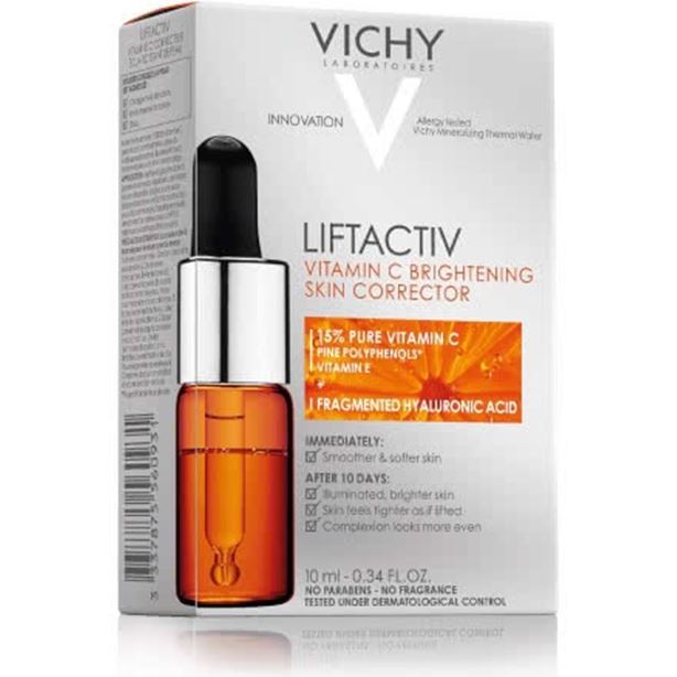 VICHY Liftactiv CxP 40-50 лет Liftactiv Vitamin C Brightening Skin Corrector Антиоксидантный концентрат молодости кожи