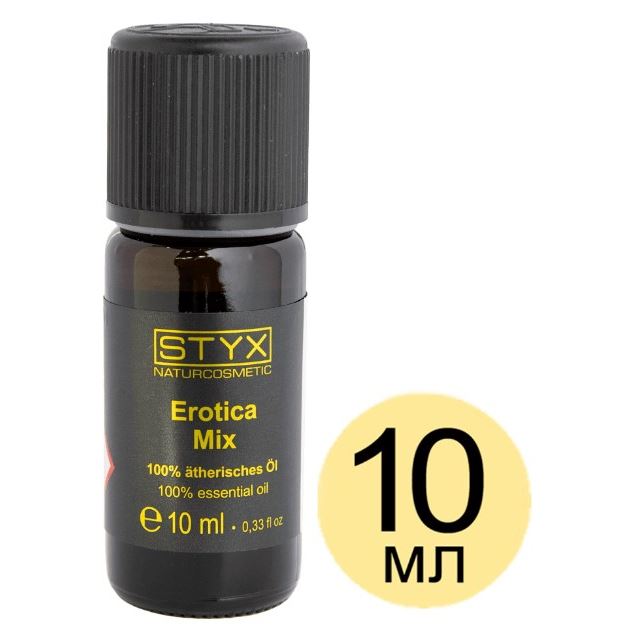 STYX Эфирные Композиции Композиция Эротика Композиция 100% Эфирных Масел Эротика Аромат карнавала в ауре темного рома с коричным печеньем.