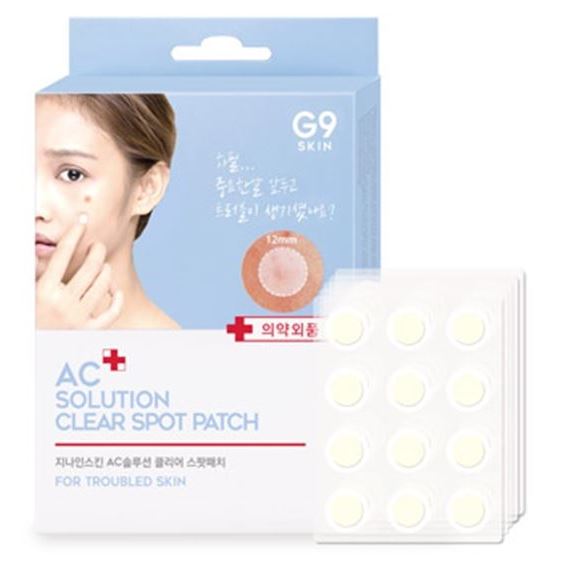 Berrisom Face Care G9 SKIN AC Solution Clear Spot Patch Очищающие патчи для кожи с акне