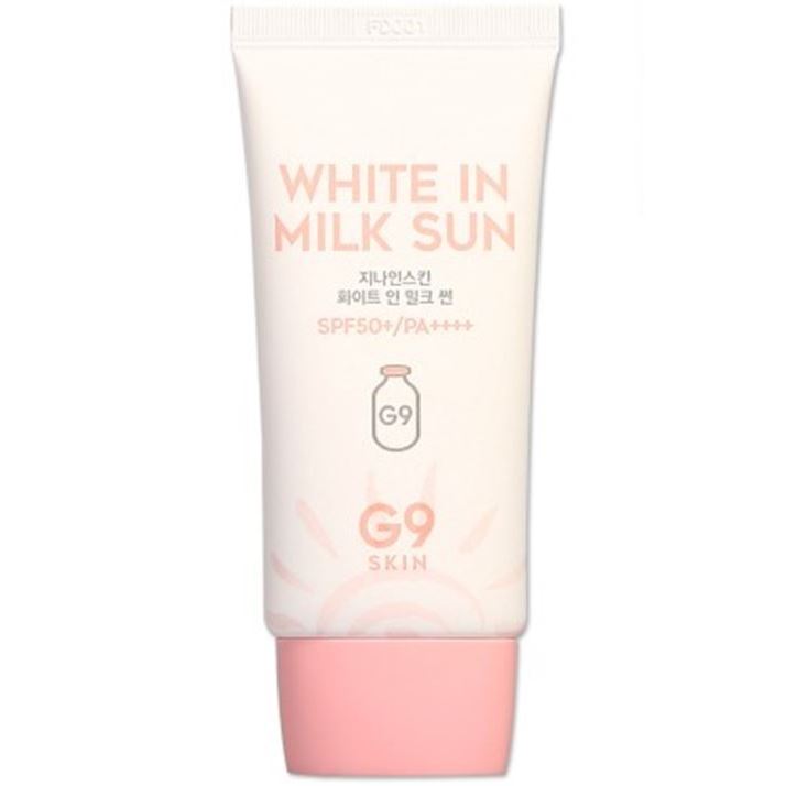Berrisom Face Care G9 SKIN White In Milk Sun SPF 50+/PA++++ Легкий солнцезащитный крем