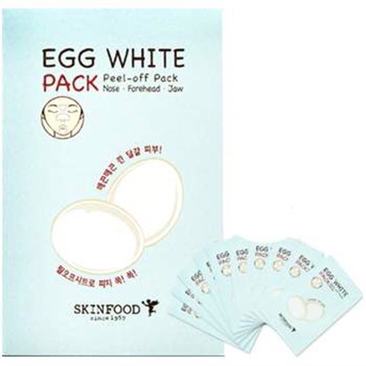 SkinFood Cleansing Egg White Peel Off Nose Pack Очищающие полоски для носа