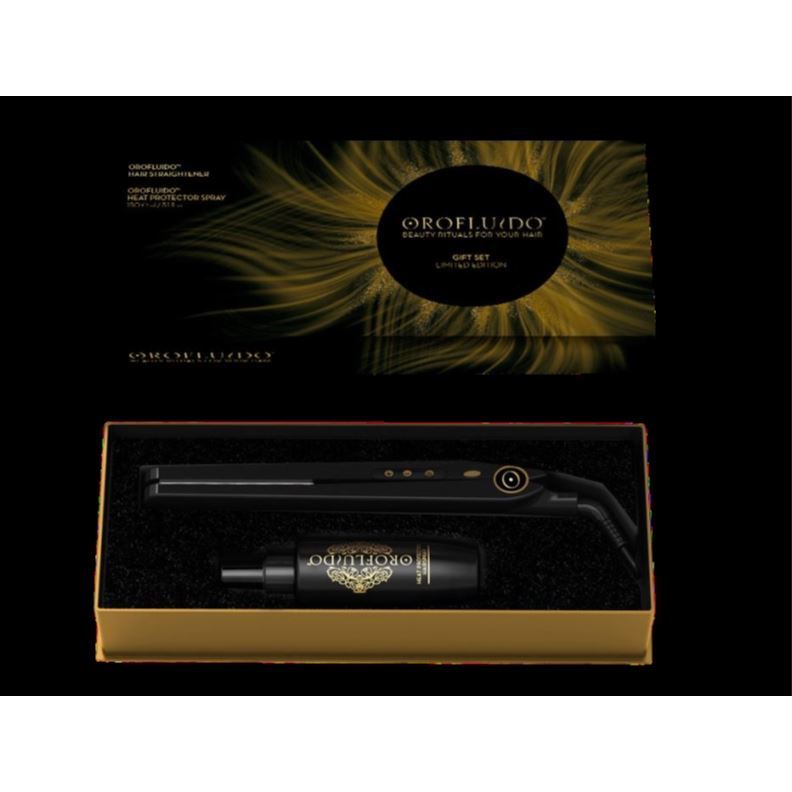 Orofluido Hair Care Beauty Ritual For Your Hair Gift Set Limited Edition Подарочный набор: двухфункциональный стайлинг для волос, спрей для термозащиты волос