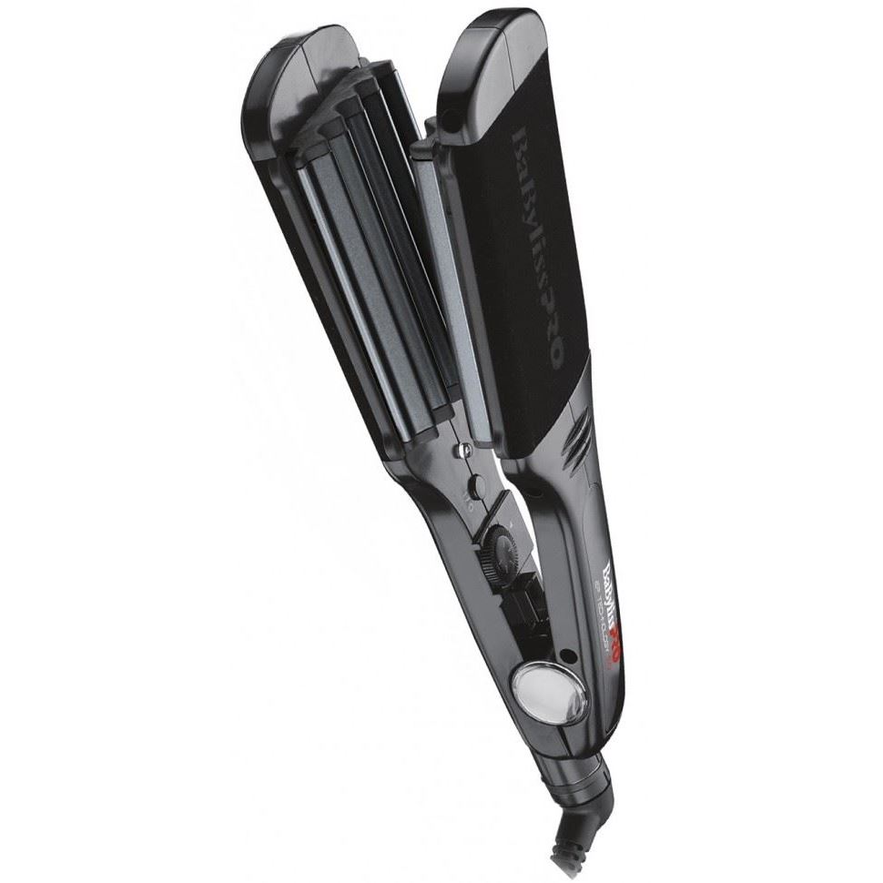 BaByliss Щипцы BAB2512EPCE EP Technology 5.0 Щипцы-гофре, 60х110 мм Профессиональные щипцы-гофре широкие с металлизированным покрытием EP Technology 5.0