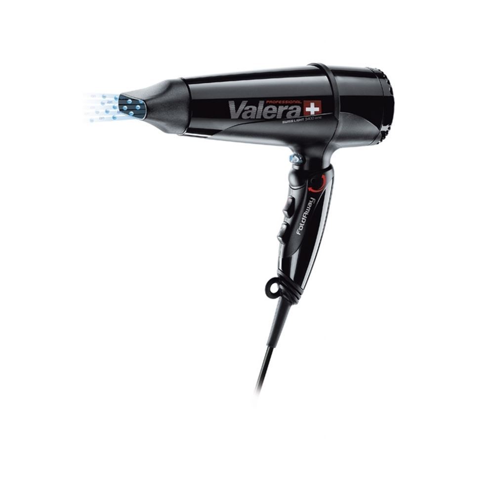 Valera Фены для волос SL 5400T Swiss Light 5400 Fold-Away Ionic 2000W Фен лёгкий Фен легкий со складывающейся ручкой