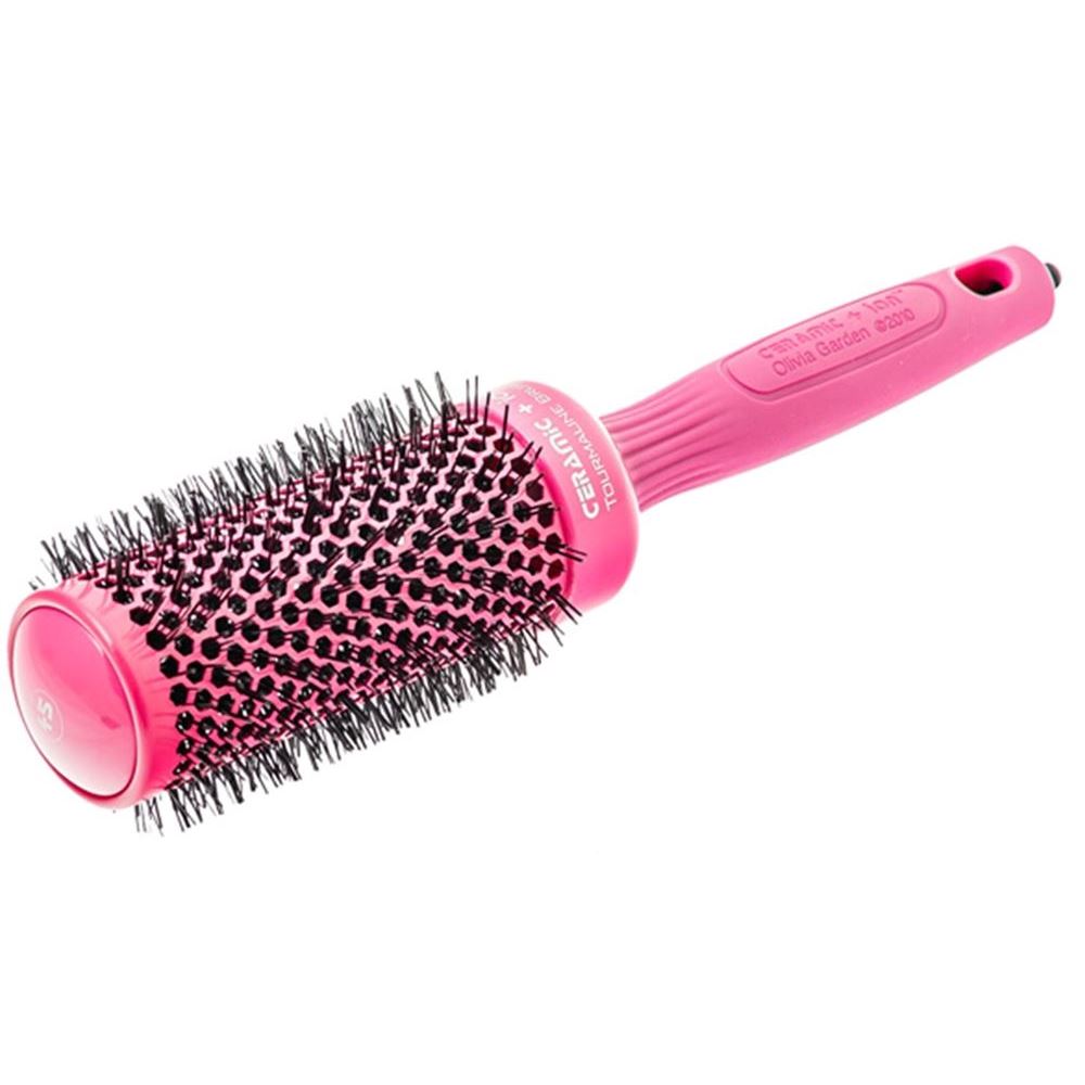 Olivia Garden Брашинги для волос BR-CI1PC-TH045-PIS Ceramic+Ion Pink CI-45 Термобрашинг Термобрашинг продувной 45 мм с керамическим покрытием, цвет розовый