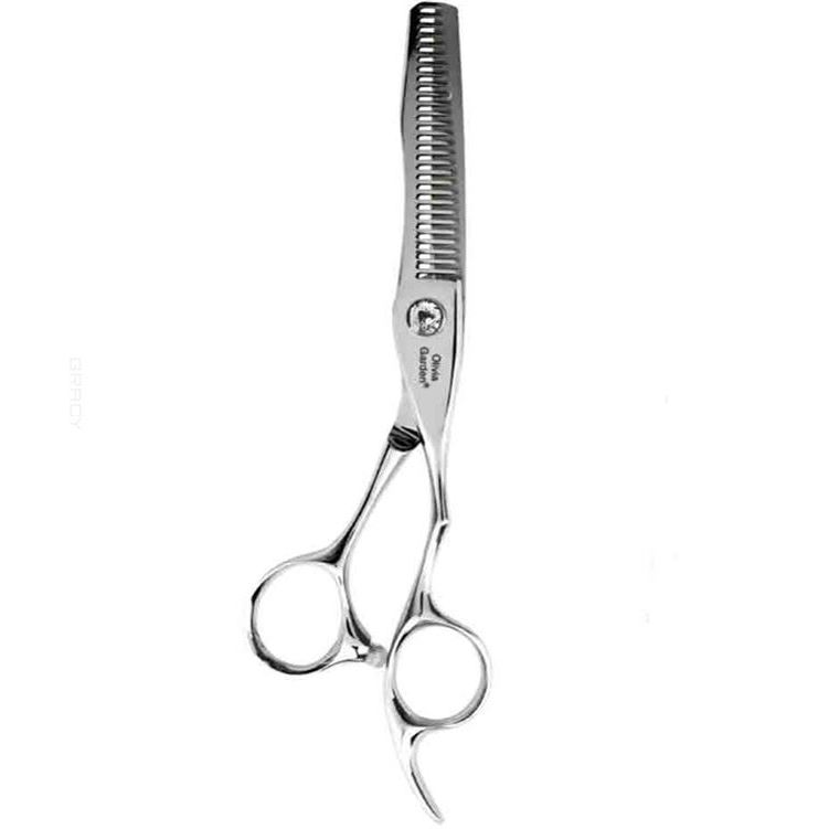 Olivia Garden Ножницы парикмахерские SH-PW1PC-TR62J Power Cut 628 Ножницы филировочные Профессиональные филировочные парикмахерские ножницы 6.0"