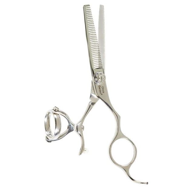 Olivia Garden Ножницы парикмахерские SH-SW1PC-TR63J Swivel Cut 635 Ножницы филировочные Профессиональные филировочные ножницы 6.35"