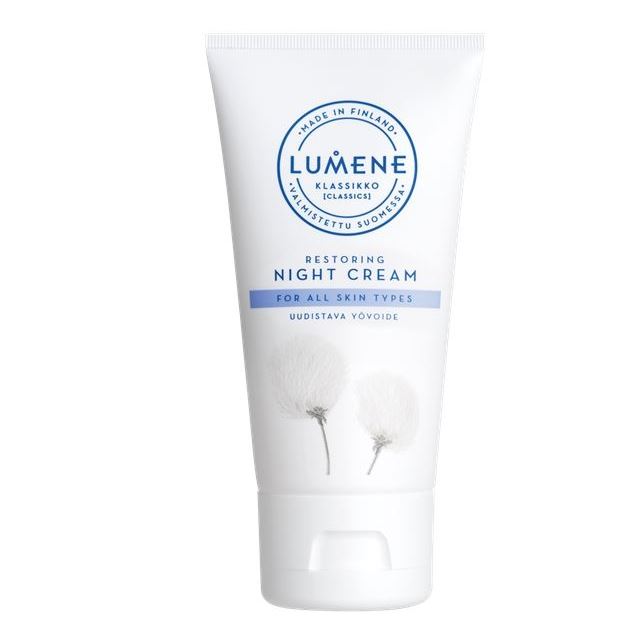 Lumene Klassikko Restoring Night Cream For All Skin Types Восстанавливающий ночной крем для всех типов кожи