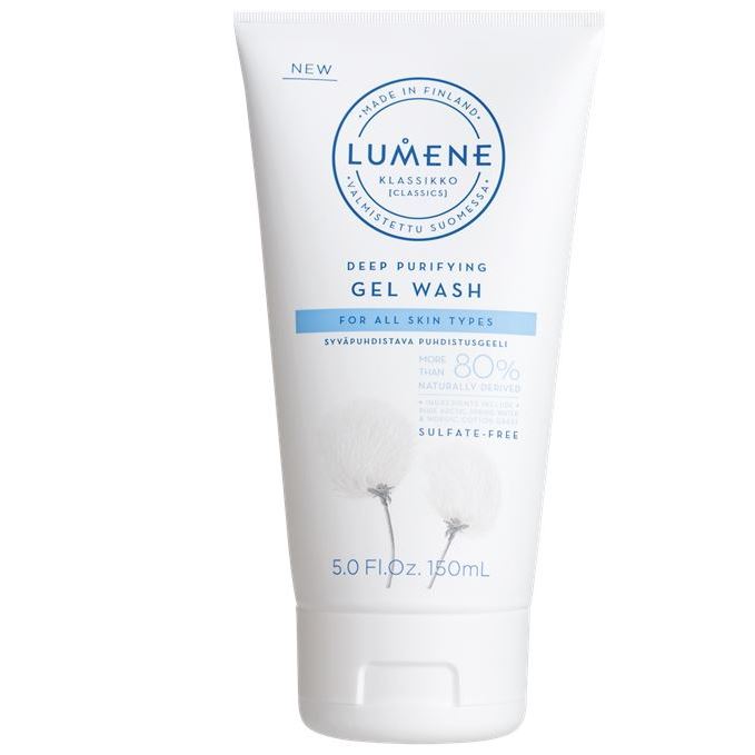 Lumene Klassikko Deep Purifying Gel Wash For All Skin Types Глубоко очищающий гель для умывания для всех типов кожи