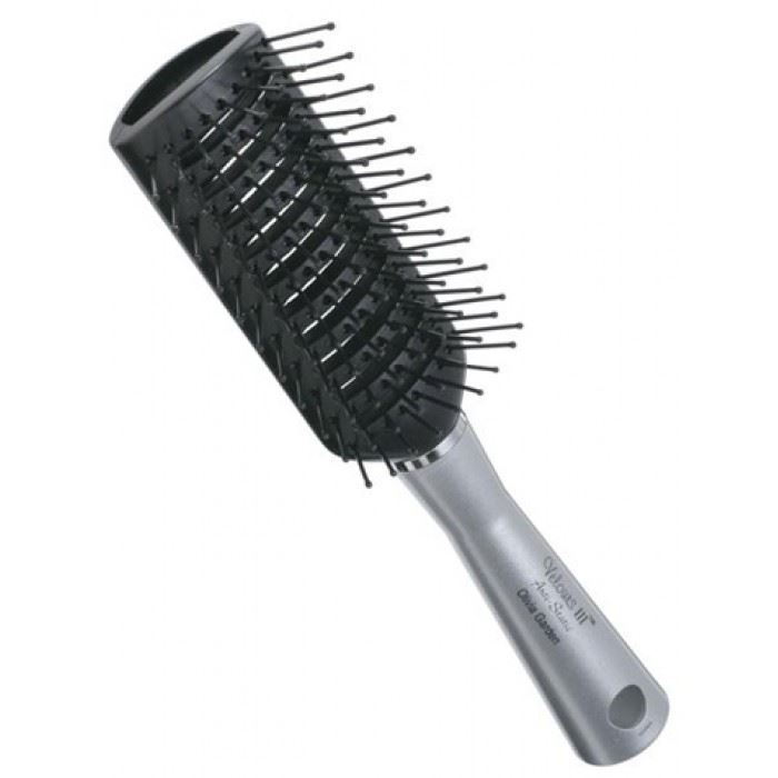 Olivia Garden Щетки и расчески для волос OGBV3 Velours III Anti-Static Vent Щетка для волос  Щетка для укладки волос 