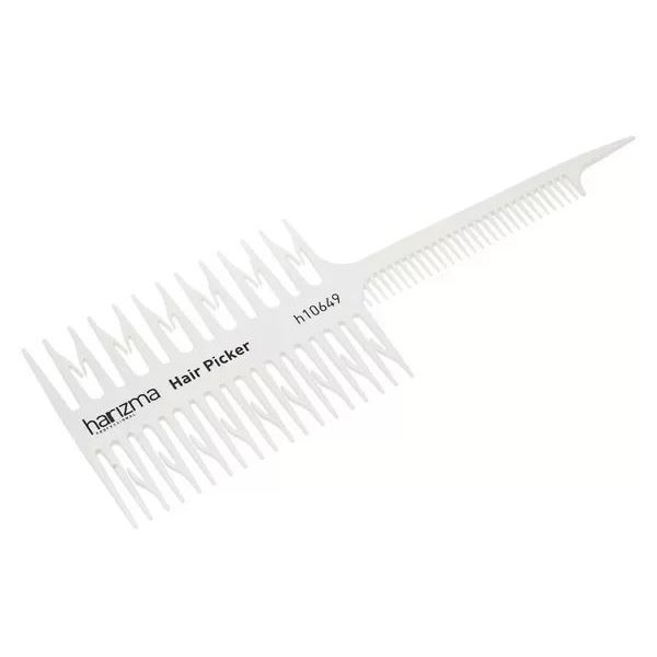 Harizma Professional Щетки и расчески для волос h10649 Hair Picker-2 Расческая для мелирования Профессиональная нейлоновая расческа для мелирования