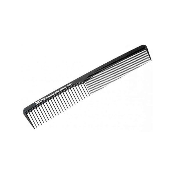Harizma Professional Щетки и расчески для волос h10664 Carbon Antistatic Расческа для стрижки 18 см широкая Расческа для стрижки карбон 18 см широкая