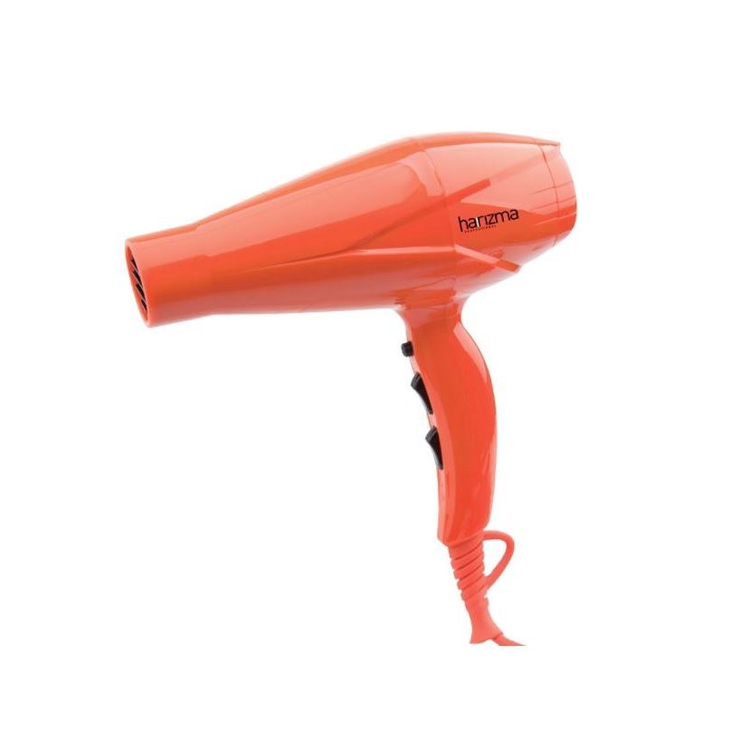 Harizma Professional Фены для волос h102017-09 Splash Фен для волос Фен для волос оранжевый 2200 Вт, 2 насадки