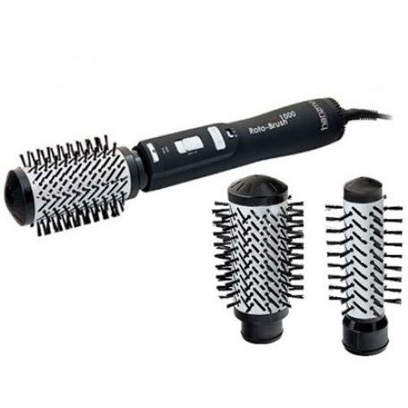 Harizma Professional Фены для волос h10212 Roto-Brush 1000 Ionic Фен-плойка, 2 насадки Фен-плойка, 2 насадки