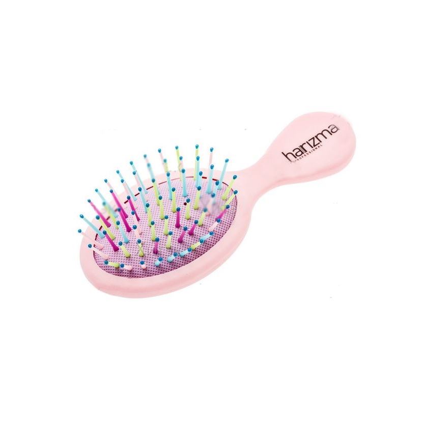 Harizma Professional Щетки и расчески для волос h10640-1205 Rainbow Щетка для волос малая розовая Щетка для волос малая розовая