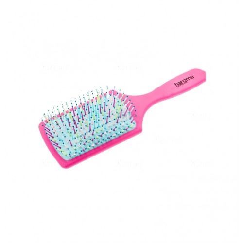 Harizma Professional Щетки и расчески для волос h10641-1616 Rainbow Щетка массажная широкая пурпурная Щетка массажная широкая пурпурная