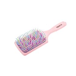 h10641-1205 Rainbow Щетка массажная широкая розовая