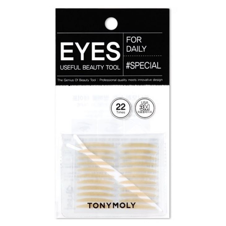 Tony Moly Make Up Double Eyelid Tape Наклейки для создания двойного века - двусторонние