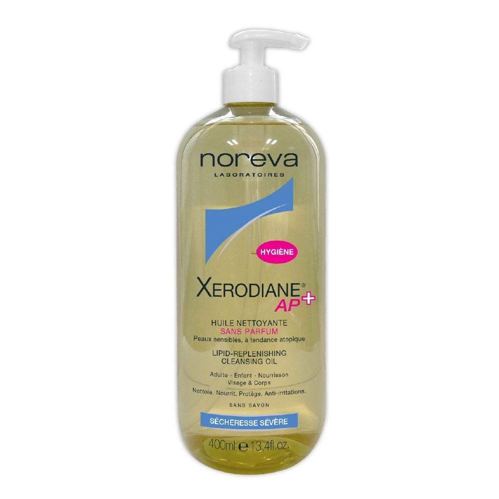 Noreva Xerodian AP+ Очищающее липидовосстанавливающее масло без ароматизаторов Lipid-Replenishing Cleansing Oil
