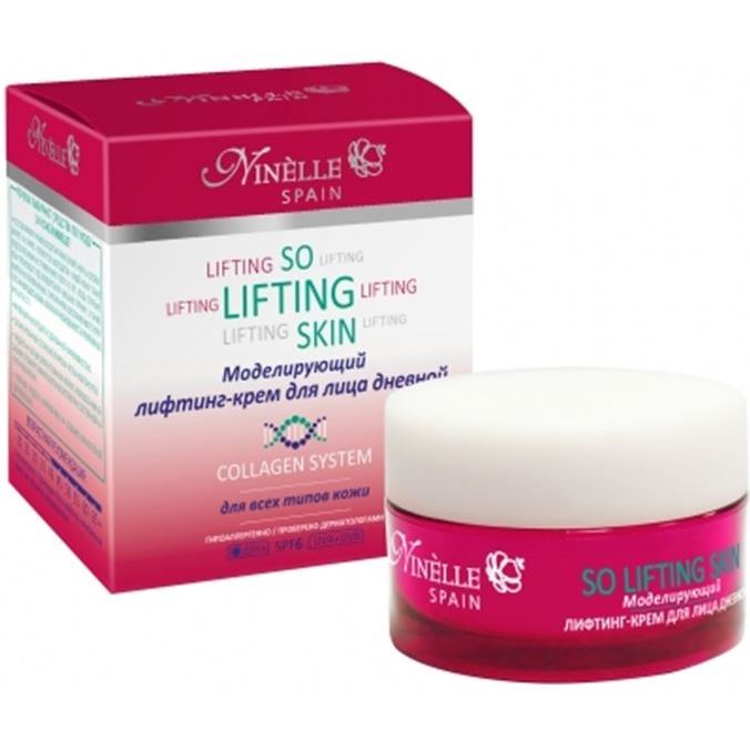 Ninelle So Lifting Skin So Lifting Skin Collagen System Лифтинг-крем для лица дневной Моделирующий лифтинг-крем для лица дневной