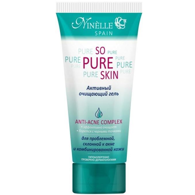 Ninelle So Pure Skin So Pure Skin Anti-Acne Complex Активный очищающий гель Активный очищающий гель для проблемной, склонной к акне и комбинированной кожи