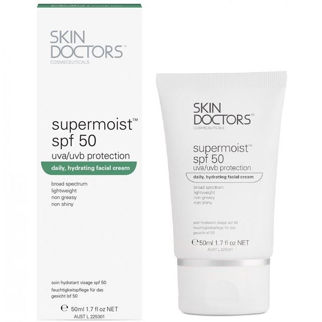 Skin Doctors Daily Care Supermoist™ SPF50 Увлажняющий солнцезащитный крем для лица