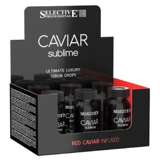 Selective Professional Caviar Sublime Ultimate Luxury Serum Drop Сыворотка восстанавливающая мгновенного действия без смывания