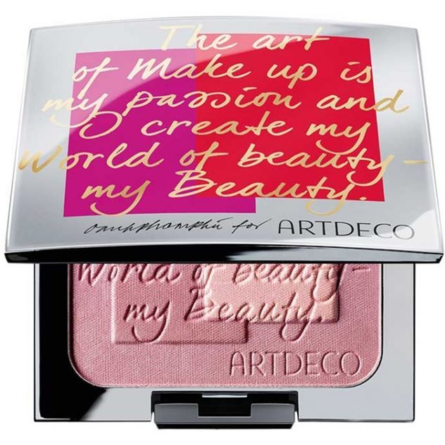 ARTDECO Make Up Calligraphy Blusher Румяна трехцветные с деликатным блеском