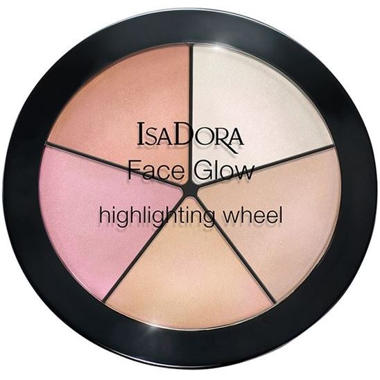 IsaDora Make Up Face Glow Highlighting Wheel Палетка хайлайтеров