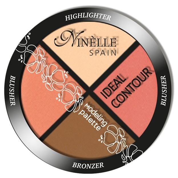 Ninelle Make Up Ideal Contour Modeling Palette Палетка для моделирования лица