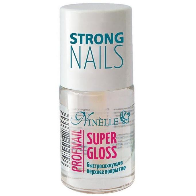 Ninelle Nail Care Super Gloss Profnail Верхнне покрытие для ногтей быстросохнущее